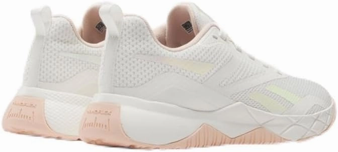 Reebok Women's NFX Trainer Sneaker, Chalk/Washed Clay/Footwear White, 6.5