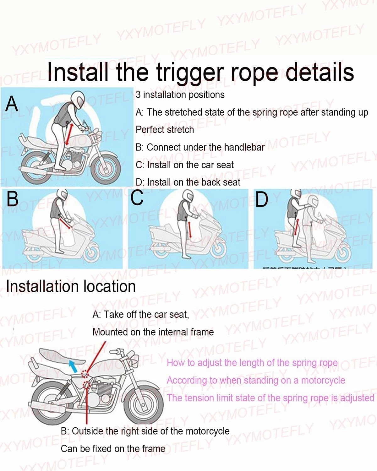 Reflective Motorcycle Airbag Vest Automatic/Manual Inflatable Jacket For Riding, Cycling, Horse Protection