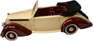 Resin Car Vehicle Model Fit for Austria Steyr 220 1 43 Resin Convertible Classic Car Model Adult Classic Souvenir Display Festive Deluxe Gift