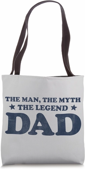 Ripple Junction Dad Man Myth Legend Tote Bag