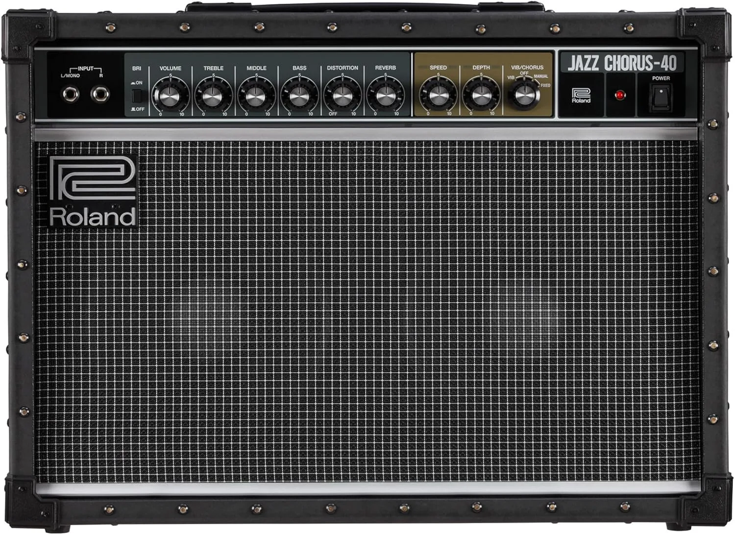 Roland JC-40 Jazz Chorus 40-Watt Guitar Amplifier with Two 10-Inch Speakers