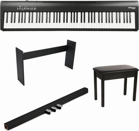 Roland FP-30X Digital Piano with Speakers Home Bundle- Black