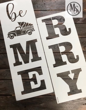 S0534 be Merry - 2 sizes