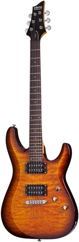 Schecter C-6 Plus VSB Solid-Body Electric Guitar, VSB