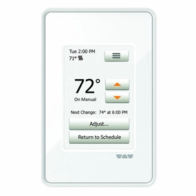 Schluter Ditra Thermostat DHERT102/BW | Touchscreen Programmable