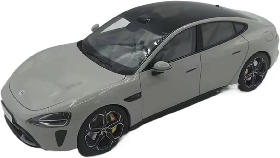 Simulation Car Model 1：18 for Xiaomi SU7 High-end Sedan Simulation Alloy Model Home Decoration Ornaments Mini Vehicles Toys(Purple)