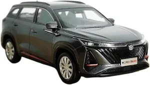 Simulation Car Model 1:43 for Changan CS75plus ABS Simulation Car Model Static Ornaments for Collection Mini Vehicles Toys