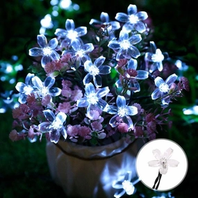Solar Fairy String Lights – Eco Friendly Outdoor Decor