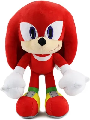Sonic Plush Doll,The Hedgehog 2 The Movie Plush,Knuckles Sonic Plush Toy,Shadow Stuffed Animals Plush Pillow,Gift for Kids (Knuckles)