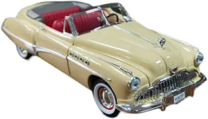 Sports Car Building Kits for Buick Roadmaster Ribira 1949 1 18 Alloy Vintage Car Model Adult Classic Collection Static Display for Home Or Office Décor