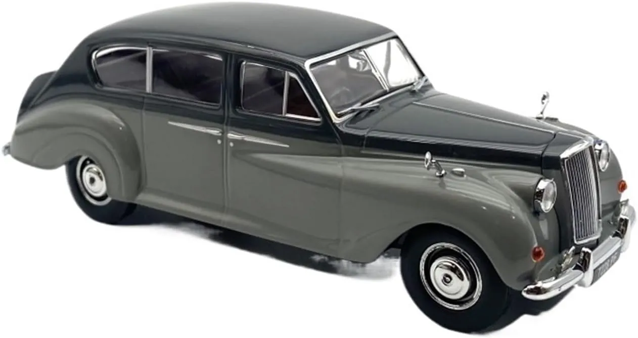 Sports car Metal Model 1:43 for Austin Princess Gray Classic Car Model Alloy Simulation Collection Retro Art Ornaments for Home Décor