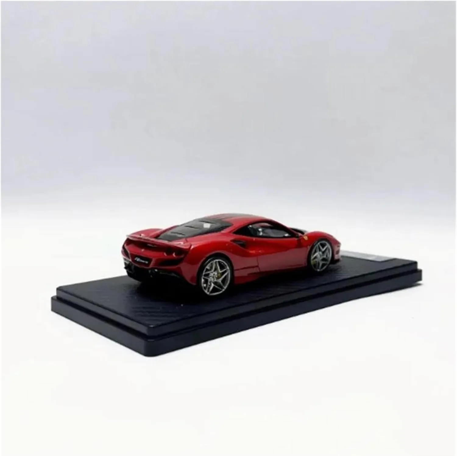 Sports car Metal Model 1/43 Scale for F8 Tributo Resin Classic Adult Souvenir Static Model Car Decoration Hobbies for Home Décor(Red Style 1)