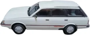 Sports car Metal Model 1/43 Scale for Subaru Leone Wagon 1984 Resin Model Car Adult Souvenir Classic Static Display Collectible for Home Décor