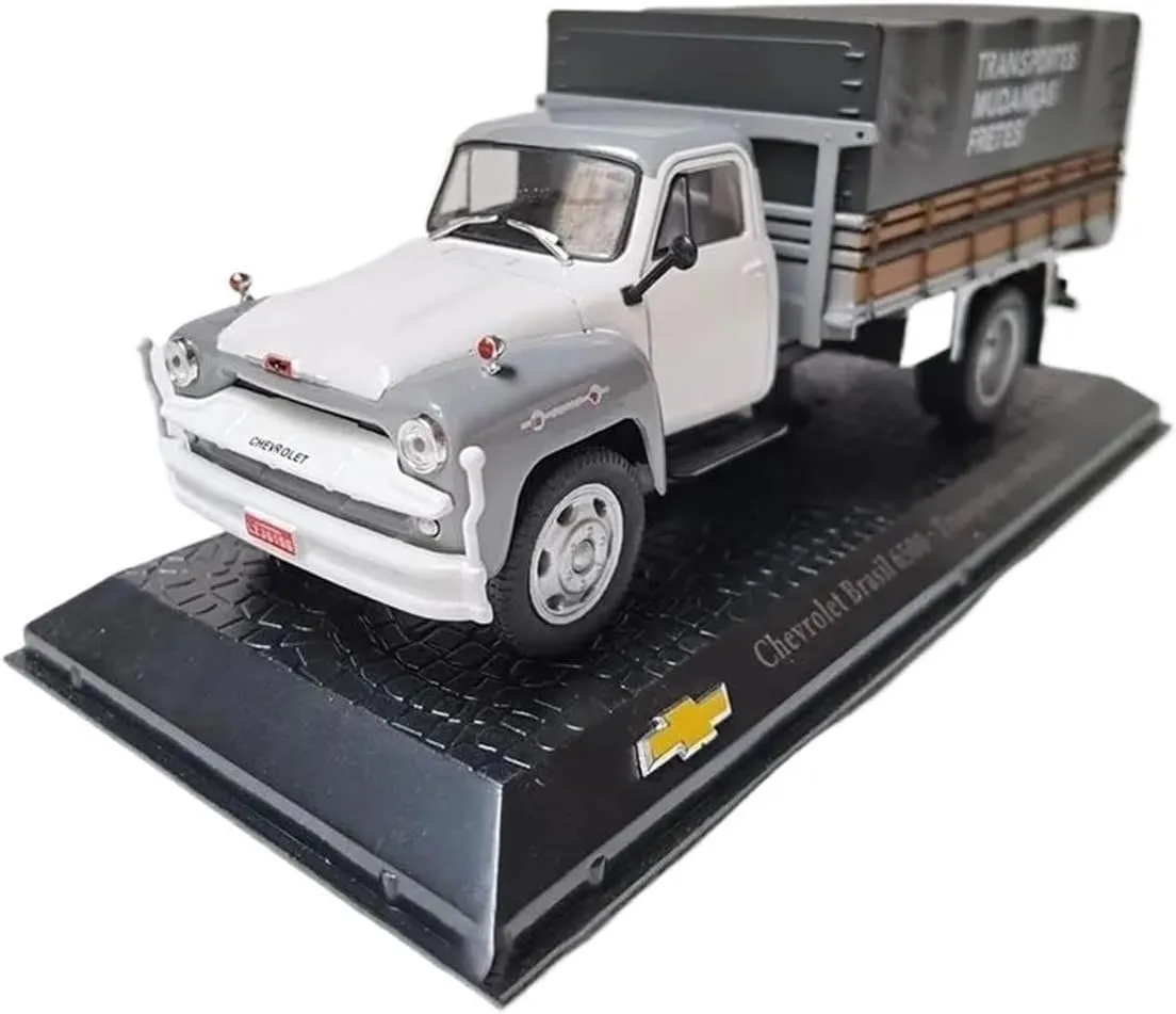 Sports car Metal Model for Chevy 6500 Truck 1:43 Transporter Model Classic Metal Ornaments Hobby Collection Display for Home Décor