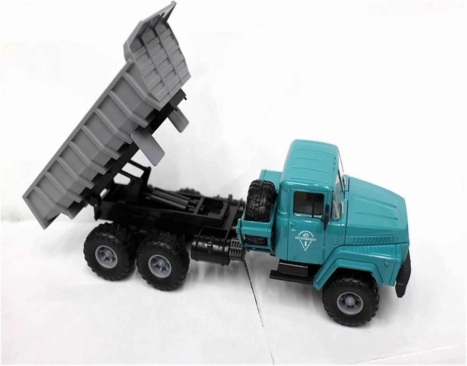 Sports car Metal Model Die Cast 1/43 for 260S Heavy Duty Truck Dumper Model Hobby Car Simulation Model Collection for Home Décor(Gray)