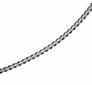 Square Twist Wire 20 Gauge (0.032") Sterling Silver – 0.81mm 2 Feet Half Hard Temper 925 Silver for Jewelry Making, Wire Wrapping, for Cabochon Settings, Rings, Bracelets, and Pendants SKU: ss14901