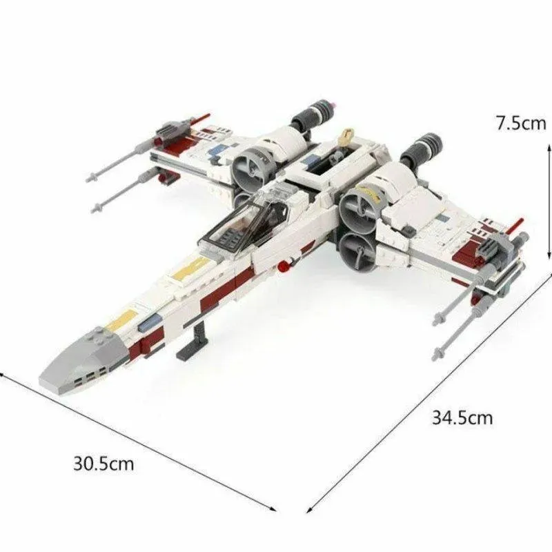 Star Wars MOC First X-Wing Starfighter Bricks Toys 05145