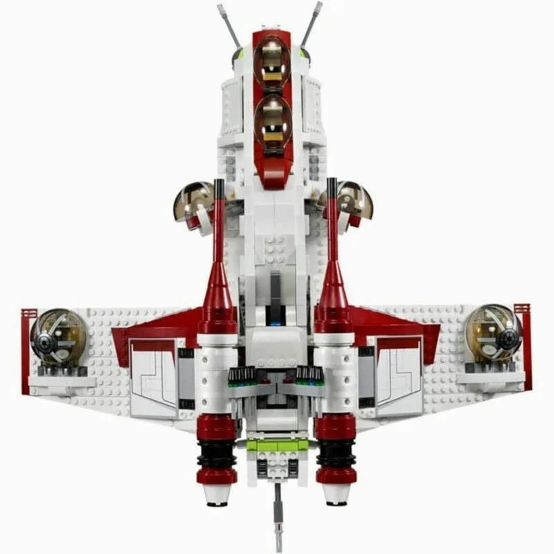 Star Wars MOC The Republic Cruiser Gunship Bricks Toys EU