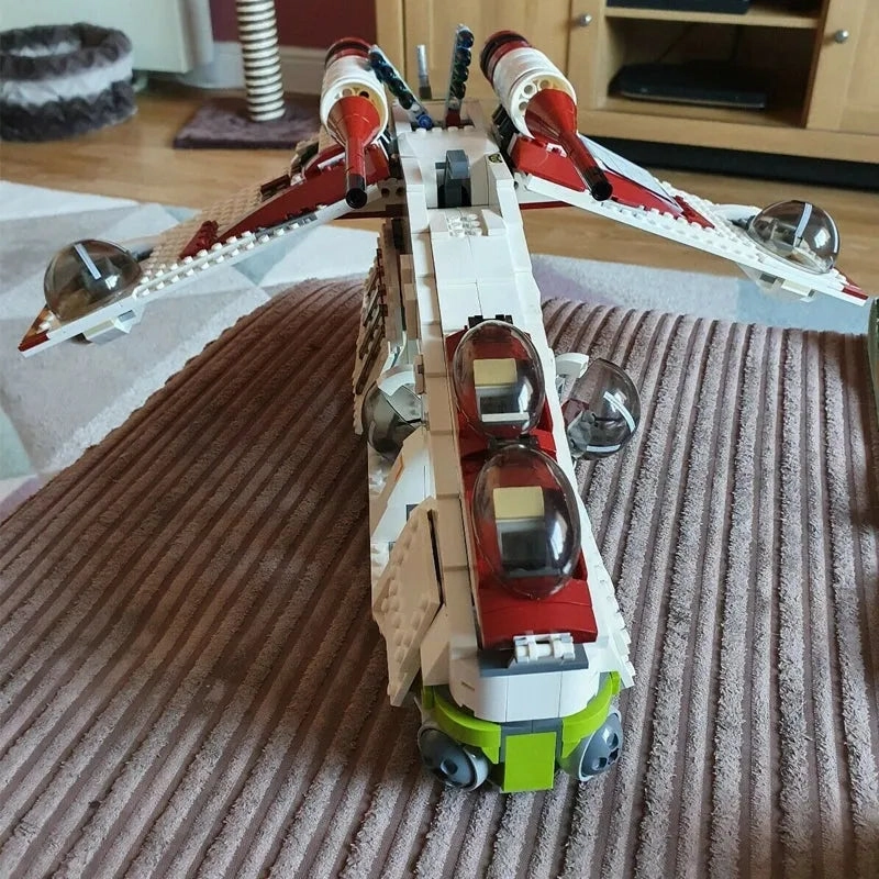Star Wars MOC The Republic Cruiser Gunship Bricks Toys EU