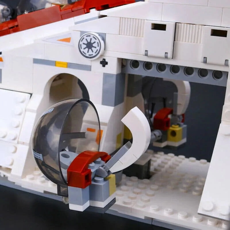 Star Wars MOC The Republic Cruiser Gunship Bricks Toys EU