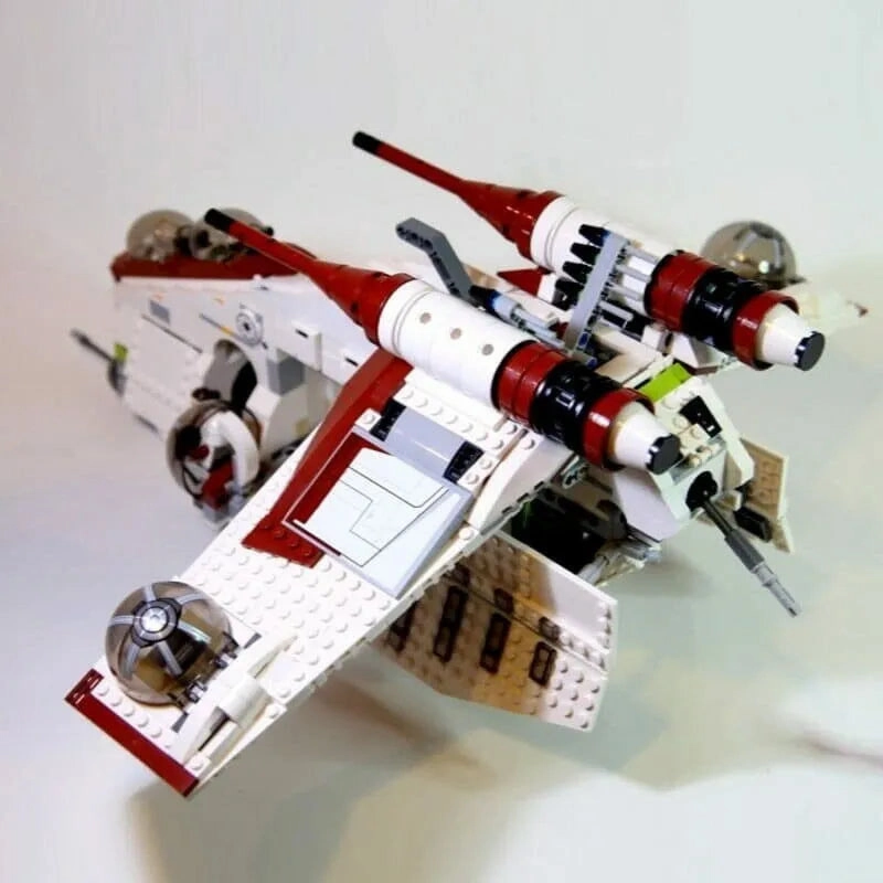 Star Wars MOC The Republic Cruiser Gunship Bricks Toys EU