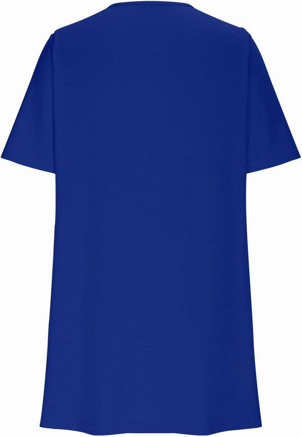 Summer Dresses for Women 2025 Pleated Short Sleeve Crewneck Womens Dresses Plain Casual Beach Dress with Pockets