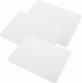 SUPVOX 3pcs Portable Double-Sided Dry Erase Whiteboard for Boys and Girls Reusable Graffiti Writing Board for Outdoor Drawing Learning and Creative Play