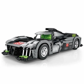 Tech MOC PEUGEOT 9X8 Hybrid Racing Car Bricks Toy