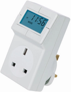 Timeguard TRT05 Electronic Plug-in Thermostat with 24 Hour Time Control