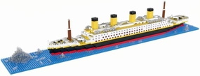 Titanic Iceberg Model Ship Building Blocks Set Toys Micro Mini Bricks for Adults Girls Assemble Ice Love Cruise Ship
