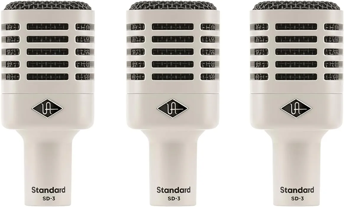 UNIVERSAL AUDIO SD-3 (3-Pack) Dynamic Microphone