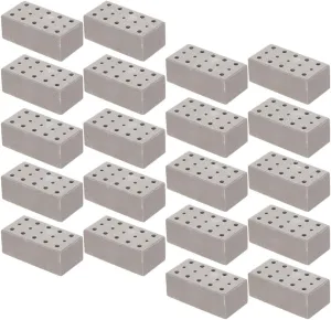VANZACK Landscaping Mini Bricks 30pcs Miniature Bricks for Boys and Girls DIY Building Blocks