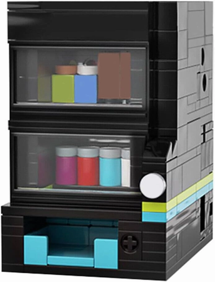 Vending Machine Puzzle Box Toys Set 267 Pieces for Adults MOC Build Gift for Age 18 