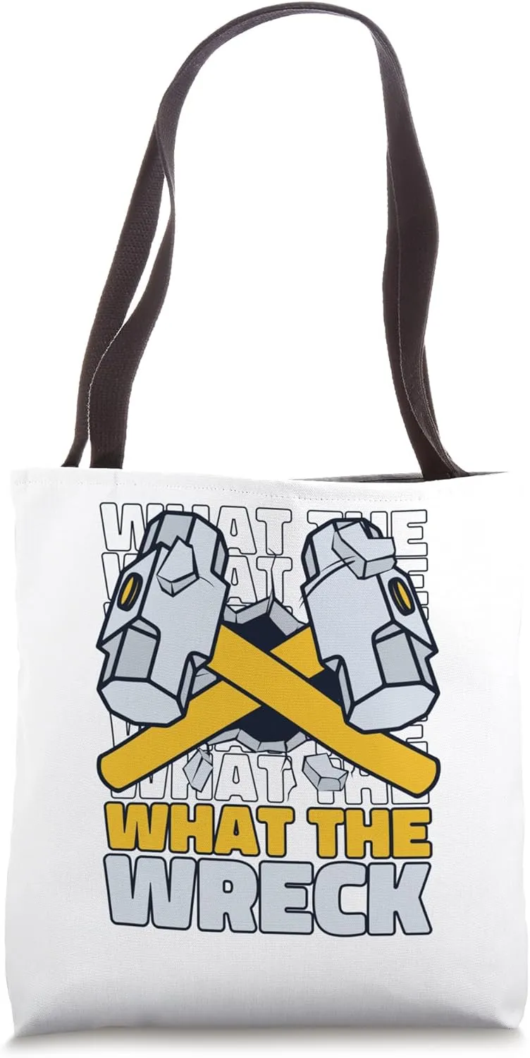 What The Wreck Home Improvement Experts House Demolition Tote Bag