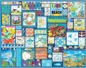 White Mountain Puzzles - Seas The Day - 1000 Piece Jigsaw Puzzle for Adults & Kids - Fun Family Activity - 24"x30"