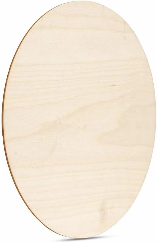 Wood Circles 15 inch, 1/8 Inch Thick, Birch Plywood Discs, Pack of 2 Unfinished Wood Circles for Crafts, Wood Rounds by Woodpeckers