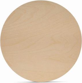 Wood Circles 18 inch, 1/8 Inch Thick, Birch Plywood Discs, Pack of 2 Unfinished Wood Circles for Crafts, Wood Rounds by Woodpeckers