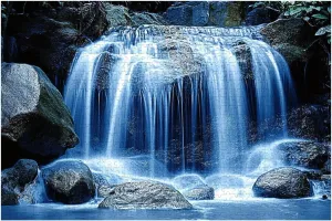 Wooden Jigsaw Puzzles for Adults 1000 Pieces Waterfall Fun and Challenging Board Puzzles Large Educational Game Kids Toys Gift Home Decor