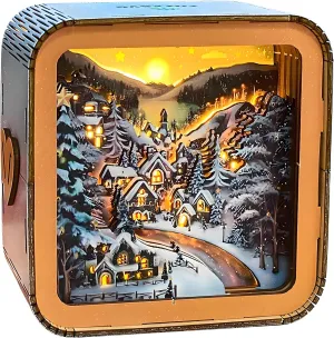 Wooden Puzzles 3D LED Night Light, Portable Art Lamp for Birthday Gifts, DIY Puzzle Toy, Home Desk Decor Family Game, Valentines Day Gift (Finished)