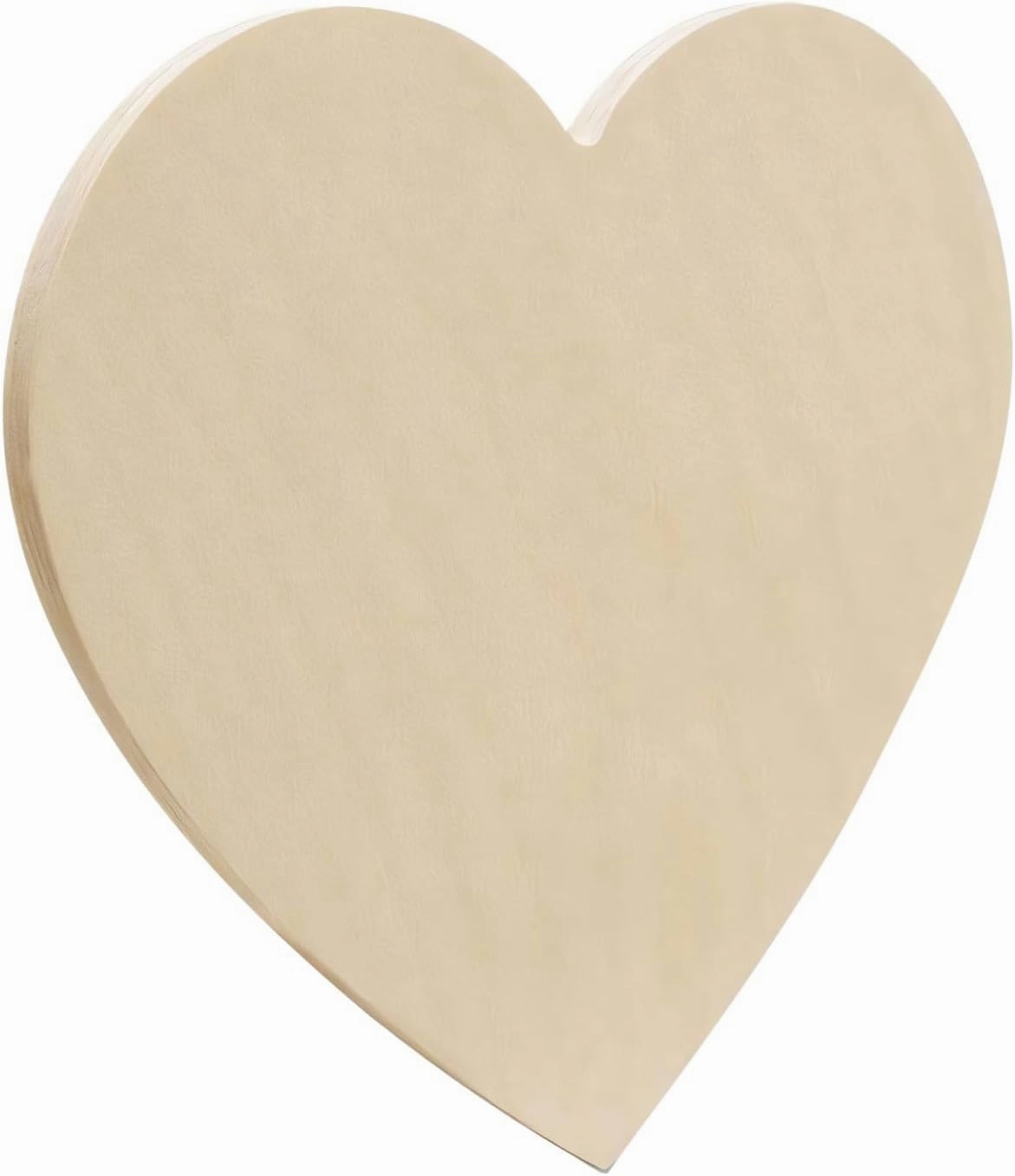 Wooden Hearts for Crafts, 16 inch Wood Hearts, 1/4 inch Thick, Pack of 1 Unfinished Wooden Hearts, Great for Valentines Day Crafts & DIY Party Décor