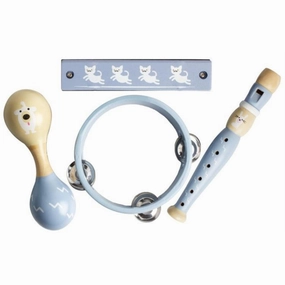 Wooden Music Set, Blue