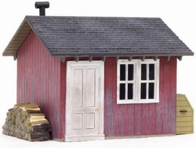 Woodland Scenics WOOBR5857 O Built-Up Work Shed